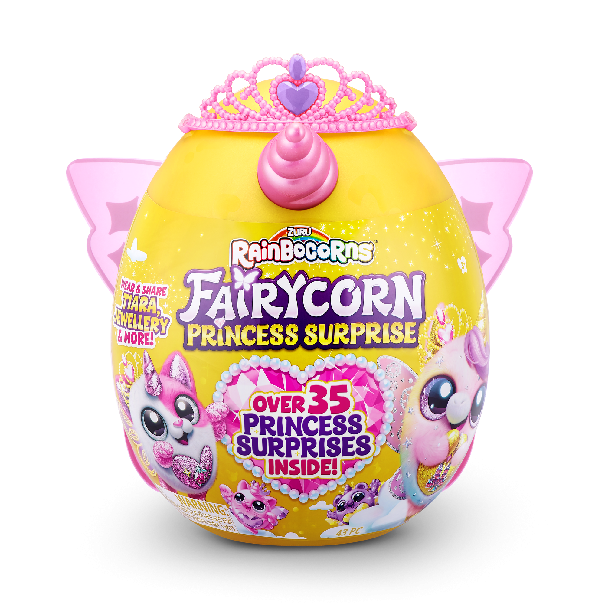 Игровой набор-сюрприз ZURU Rainbocorns Fairycorn Princess S6 с акс. в асс.
