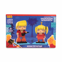 Конструктор Brick Labs "Бременские музыканты: Трубадур и Принцесса"