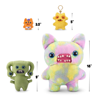 Плюшевая игрушка Zuru Fuggler Foolish four eyes