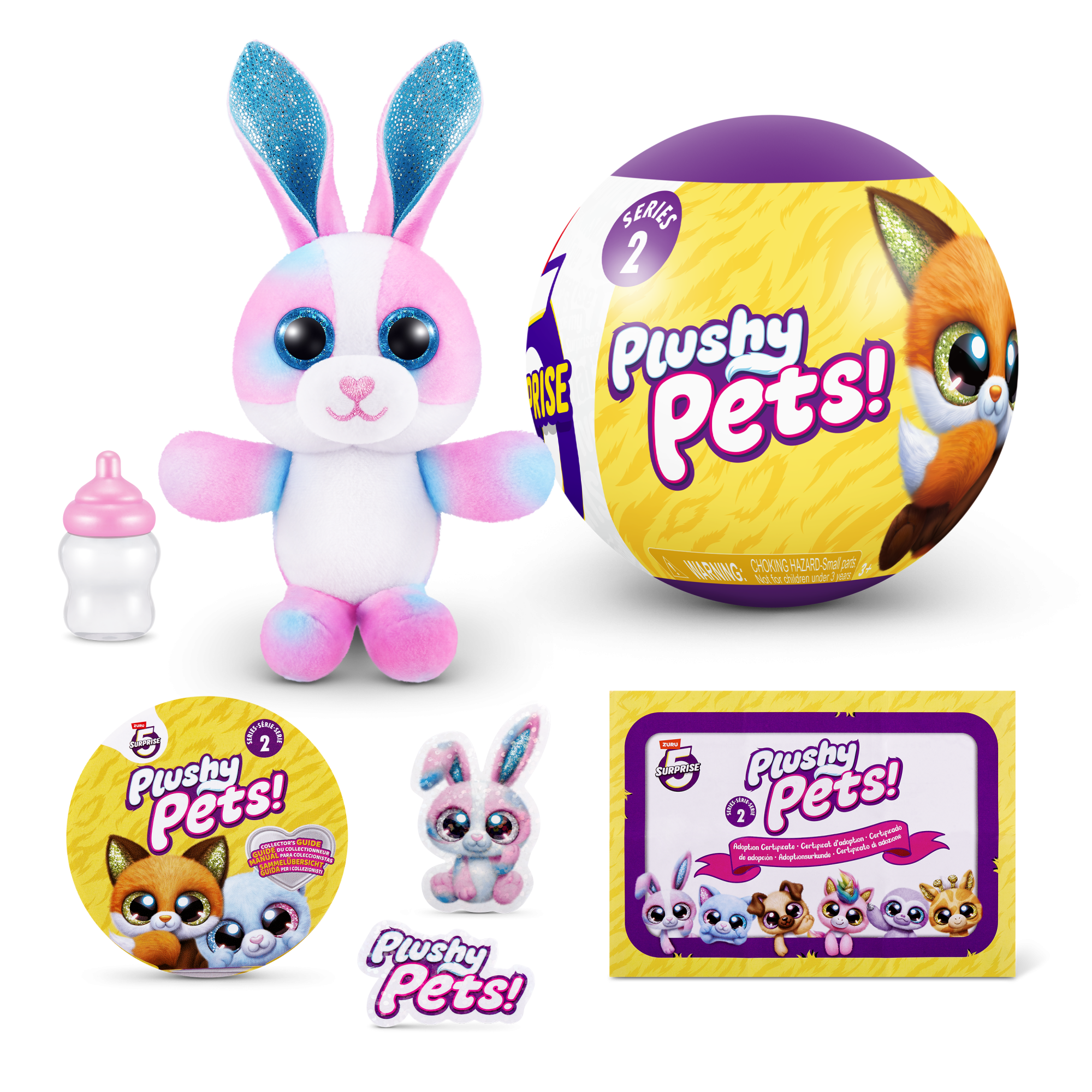 ZURU 5 Surprise "Плюшевые питомцы" S2 с акс. игрушка-сюрприз, дисплей-бокс 13шт.