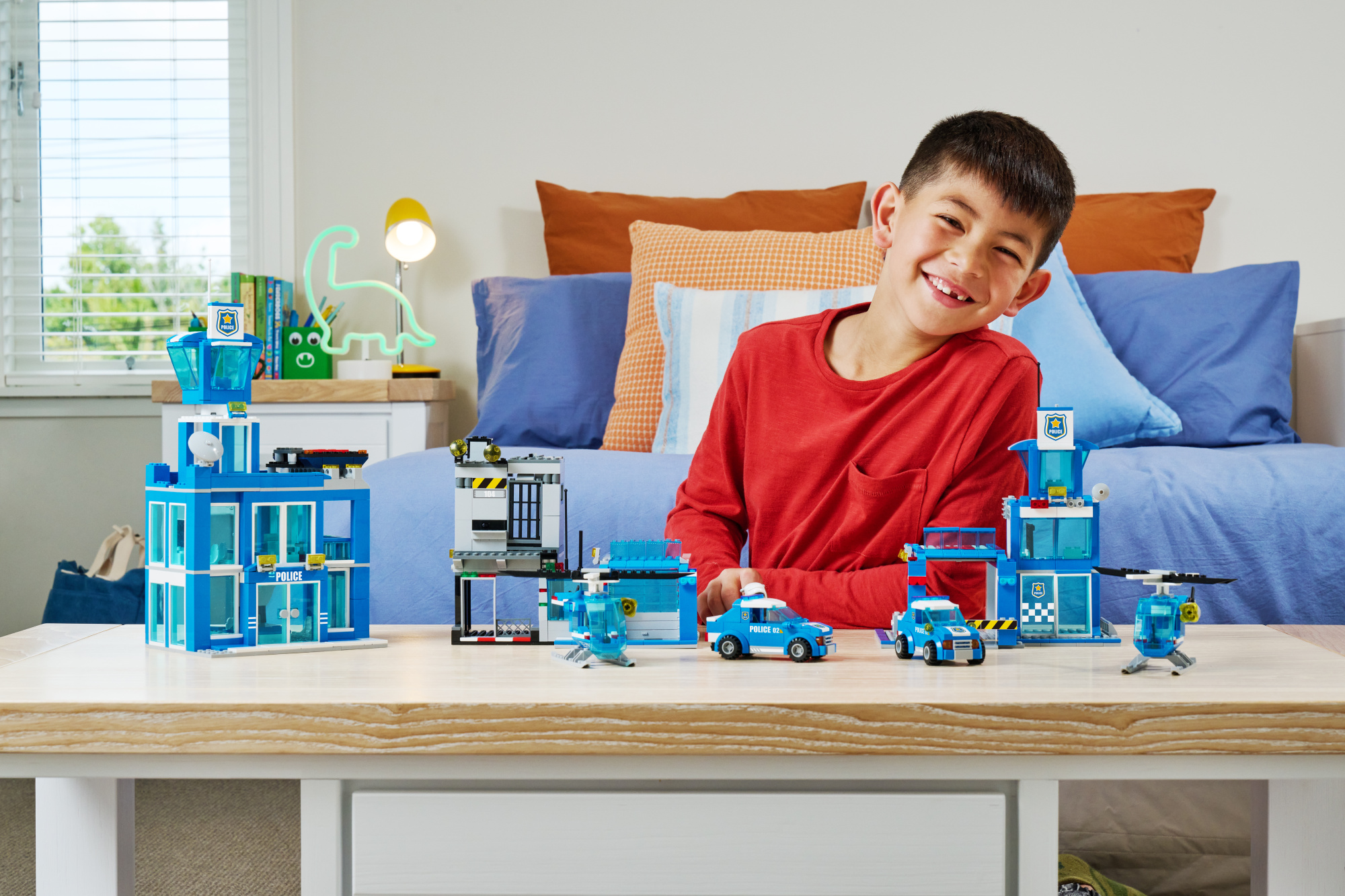 Конструктор ZURU MAX "Городские приключения" Полицейский участок S1, 889 дет.