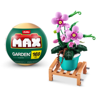 Игровой набор конструктор ZURU MAX Premium Garden Building Bricks Collection (до 233 деталей)