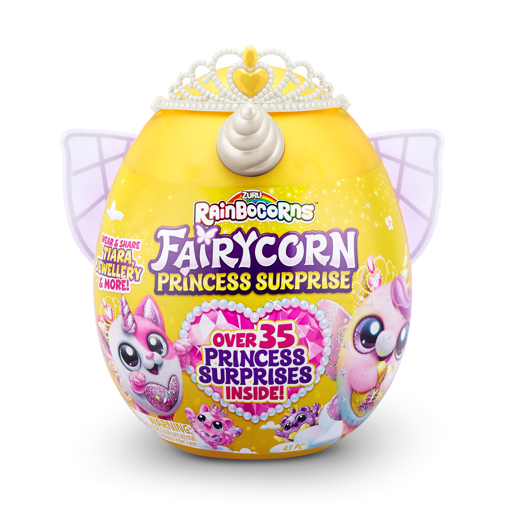 Игровой набор-сюрприз ZURU Rainbocorns Fairycorn Princess S6 с акс. в асс.