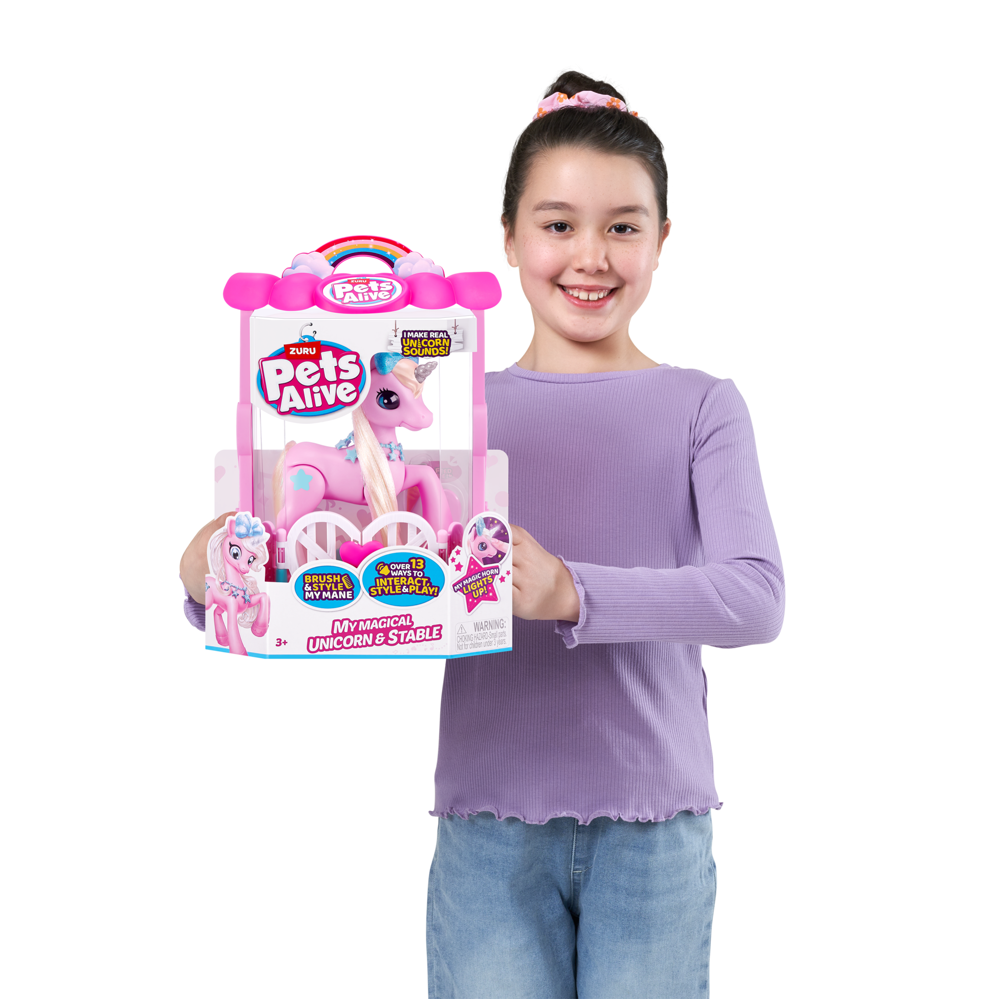 Игрушка ZURU Pets Alive Единорог с акс. в асс. Игрушка ZURU Pets Alive Единорог с акс. в асс.