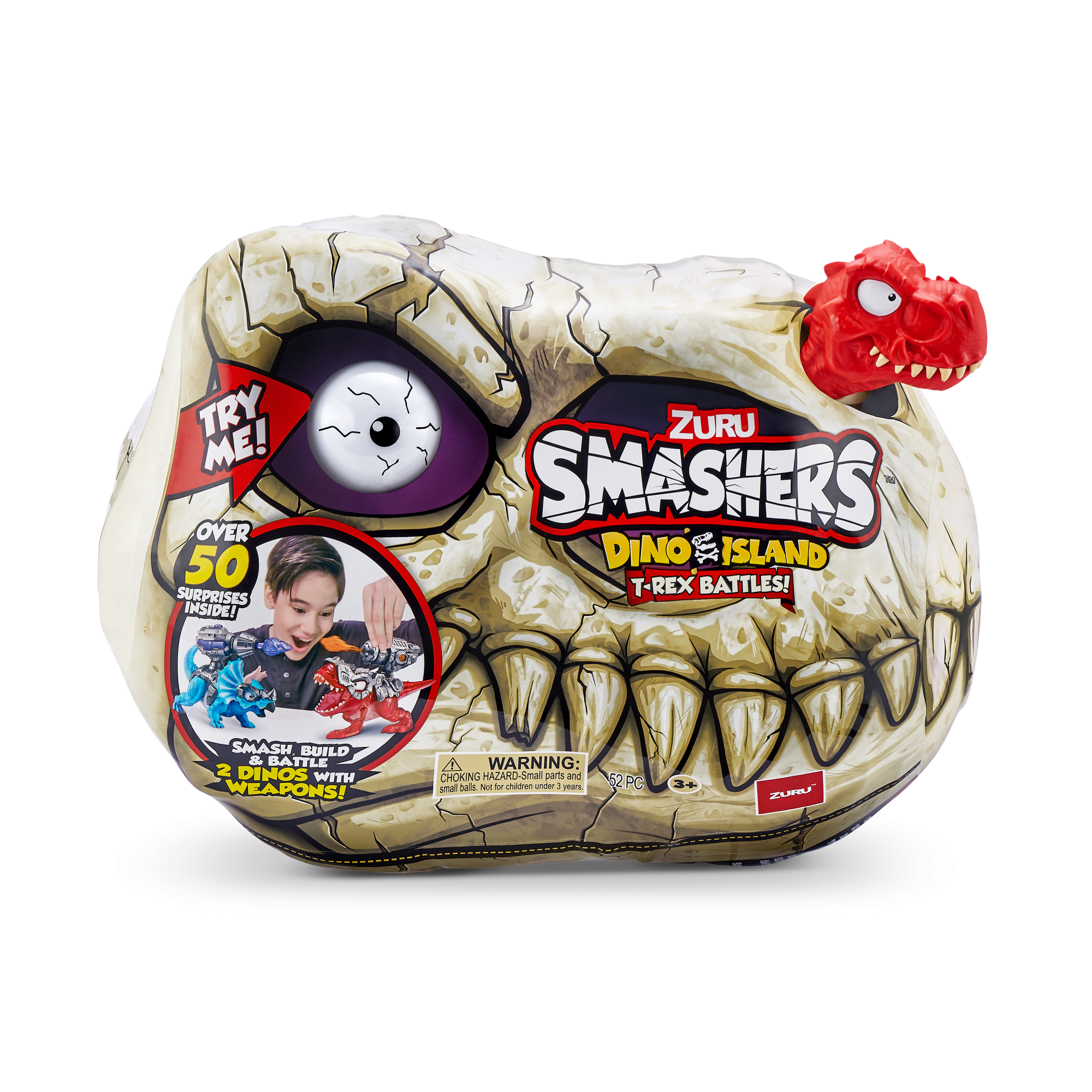 Игрушка Zuru Smashers: "T-Rex Battle", в ассортименте