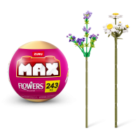 Игровой набор конструктор ZURU MAX Premium Flowers Building Bricks Collection (до 243 деталей)