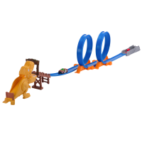 Набор ZURU Metal Machines, трек "Ти-рекс" с машинкой