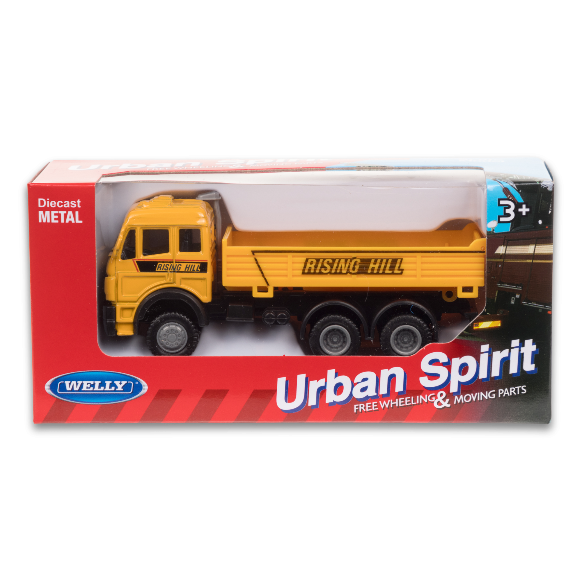 Строительная техника WELLY, 11 см, в асс., дисплей-бокс 24 шт.