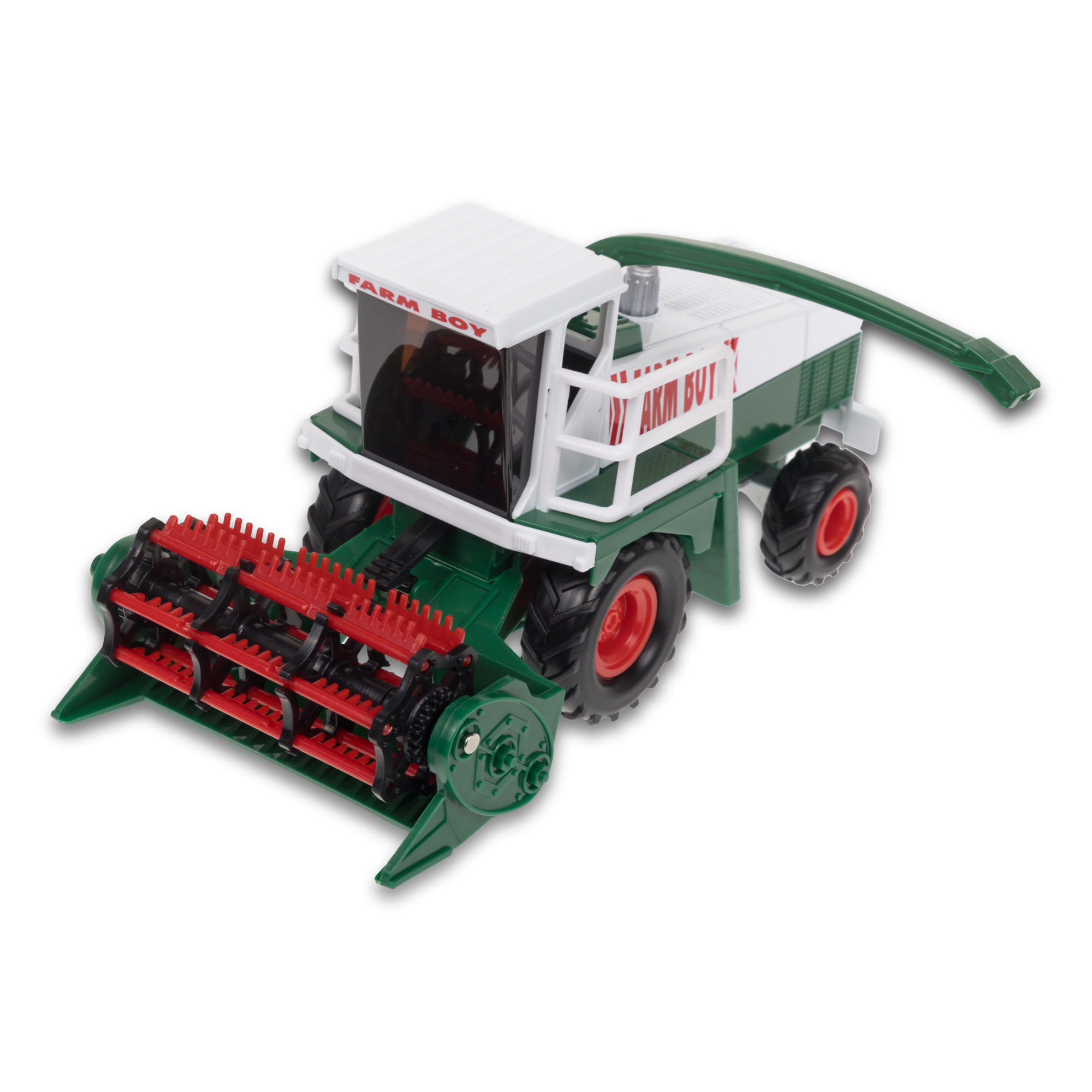 Комбайн WELLY с жаткой, 26 см, инерц. мех., зеленый