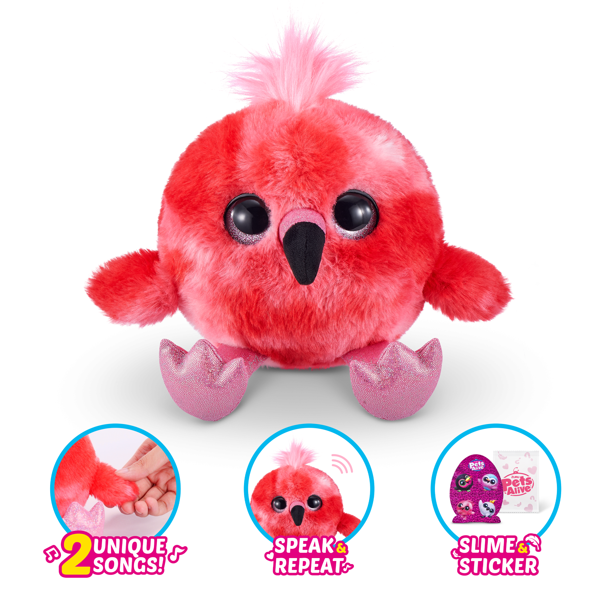 ZURU Pets Alive Птичка-повторюшка в асс., игрушка-сюрприз