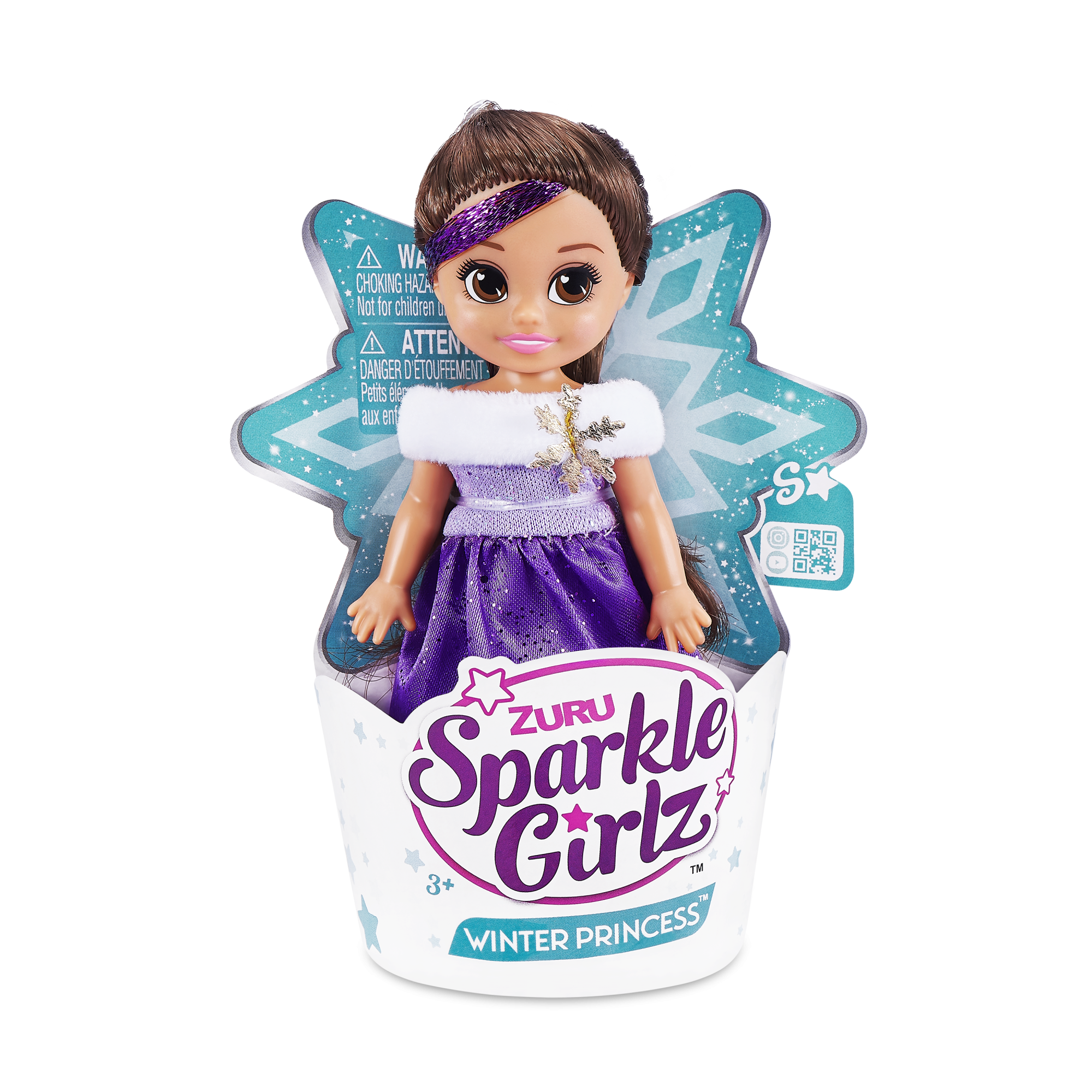 Мини-кукла ZURU Sparkle Girlz "Зимняя принцесса" в асс., дисплей-бокс 24шт. Мини-кукла ZURU Sparkle Girlz "Зимняя принцесса" в асс., дисплей-бокс 24шт.