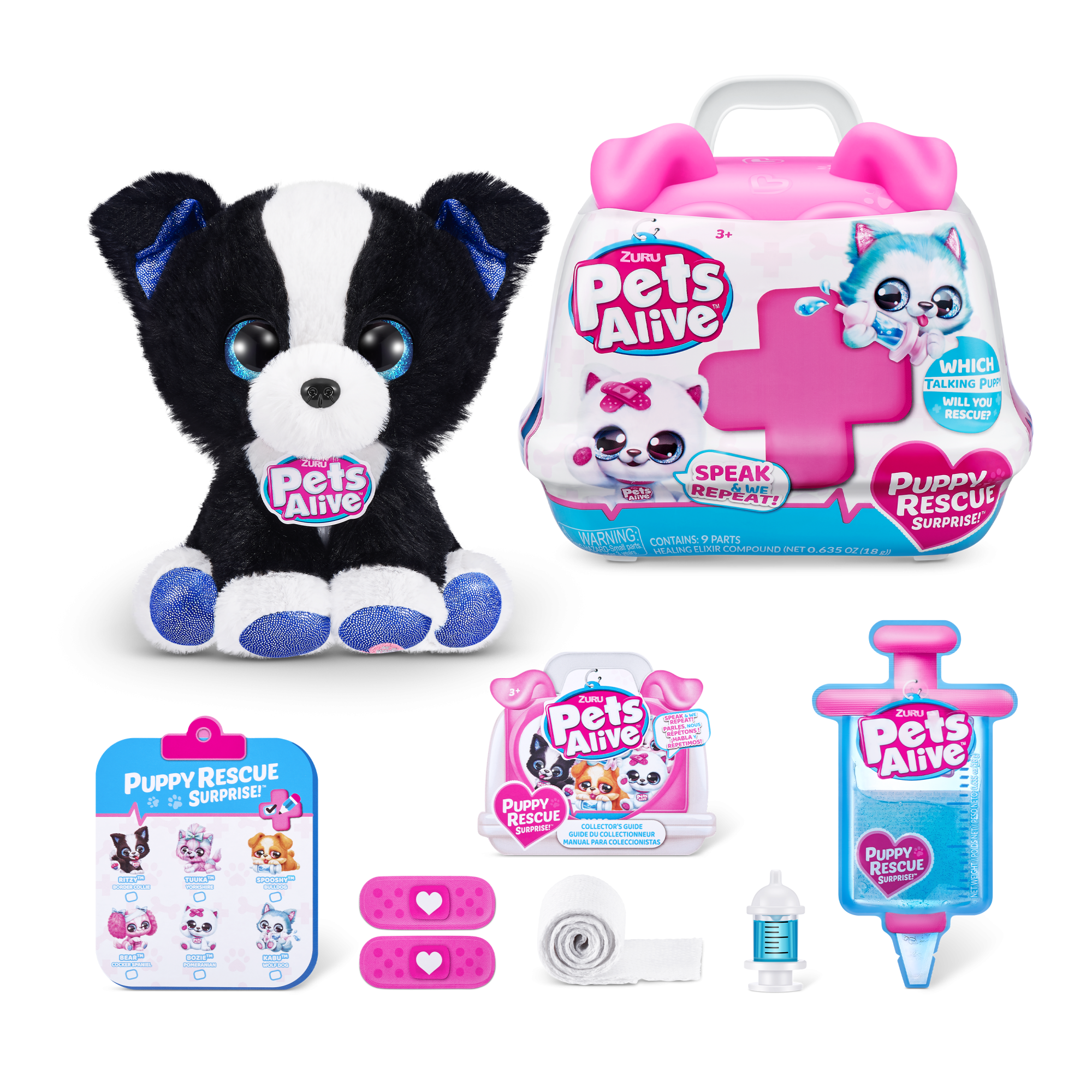 ZURU Pets Alive Питомец-повторюшка с акс., игрушка-сюрприз