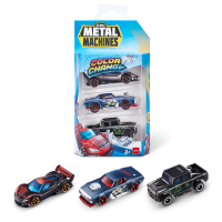 Набор машинок ZURU Metal Machines хамелеон в асс., 3шт.