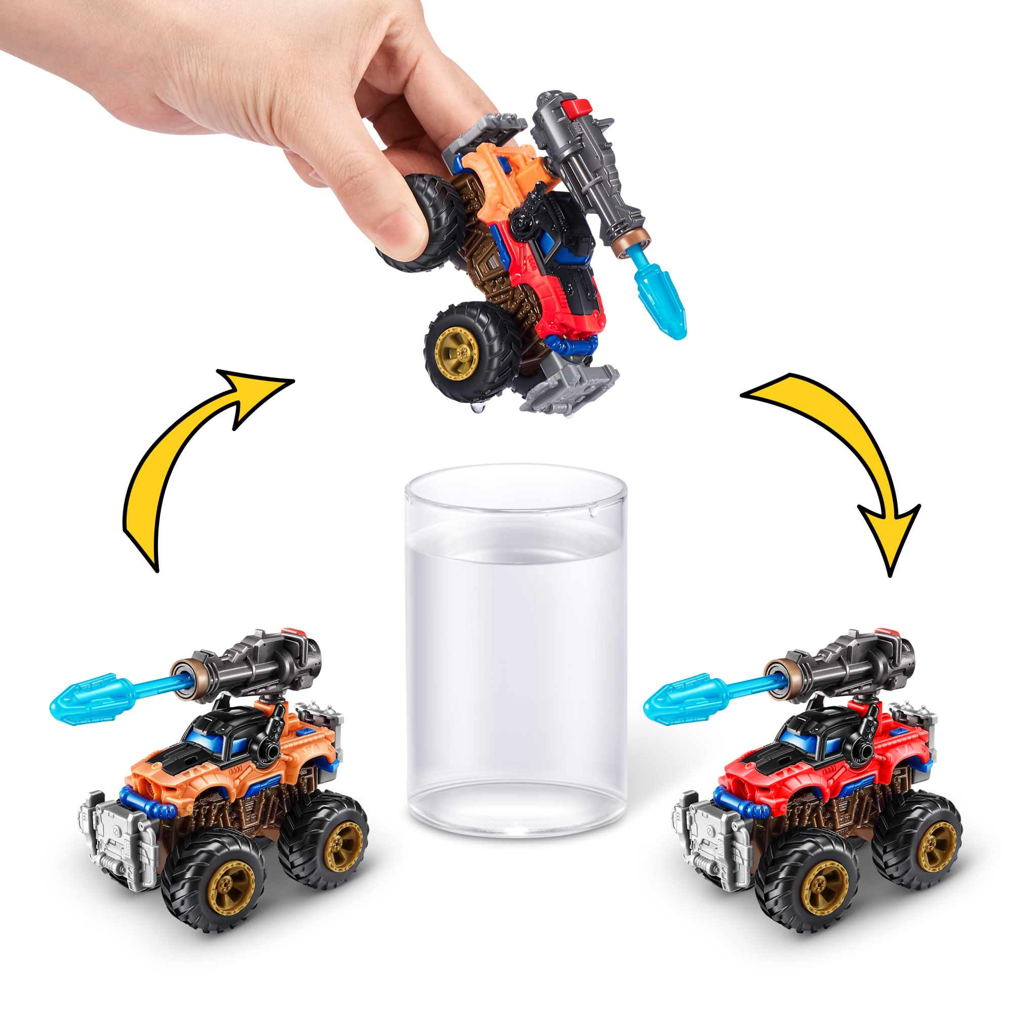 Капсула-сюрприз ZURU 5 Surprise "Монстр-траки" S3 с акс. в асс., дисплей-бокс 13шт.