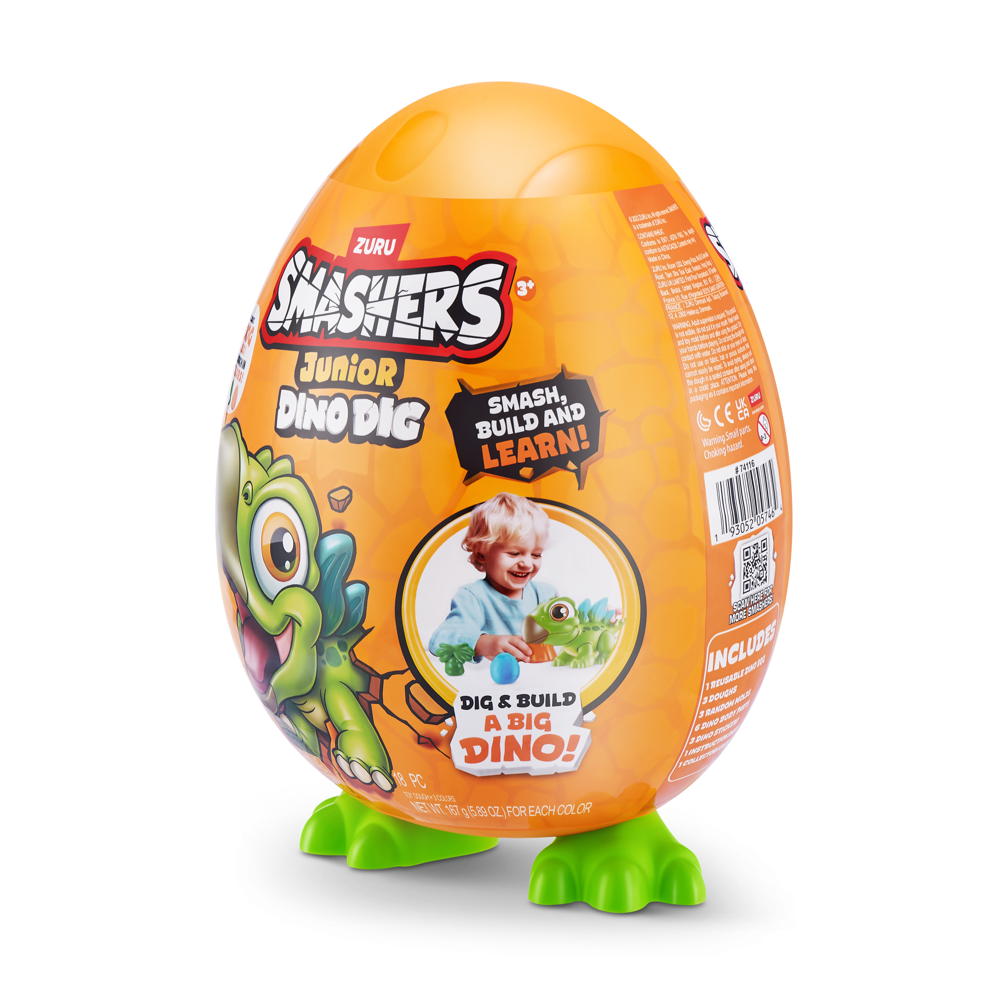 ZURU Smashers Junior Дино-раскопки, игрушка-сюрприз