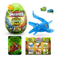 Игровой набор сюрприз в яйце Zuru Smashers Jurassic Light up Dino, с акс., в асс.
