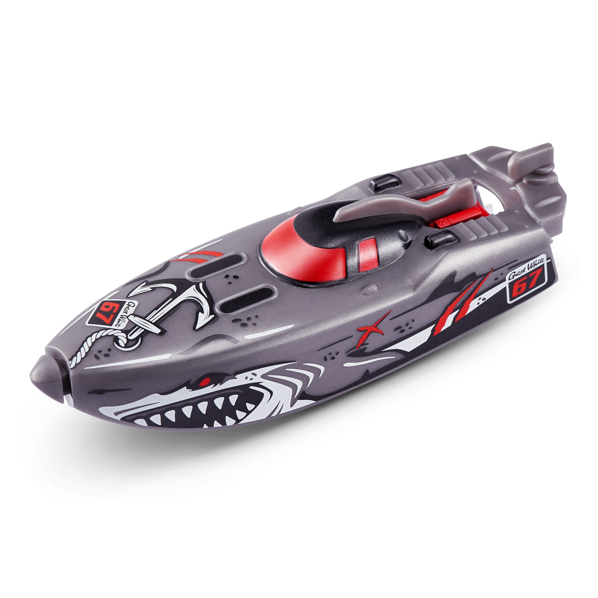 Игрушка ZURU ROBO ALIVE Robo Boats плавающий катер, в асс.