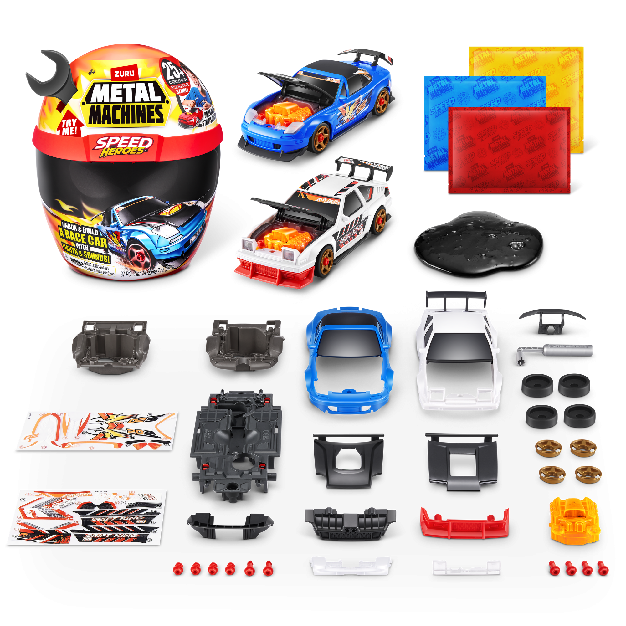 Игровой набор ZURU Metal Machines "Герои скорости" S1