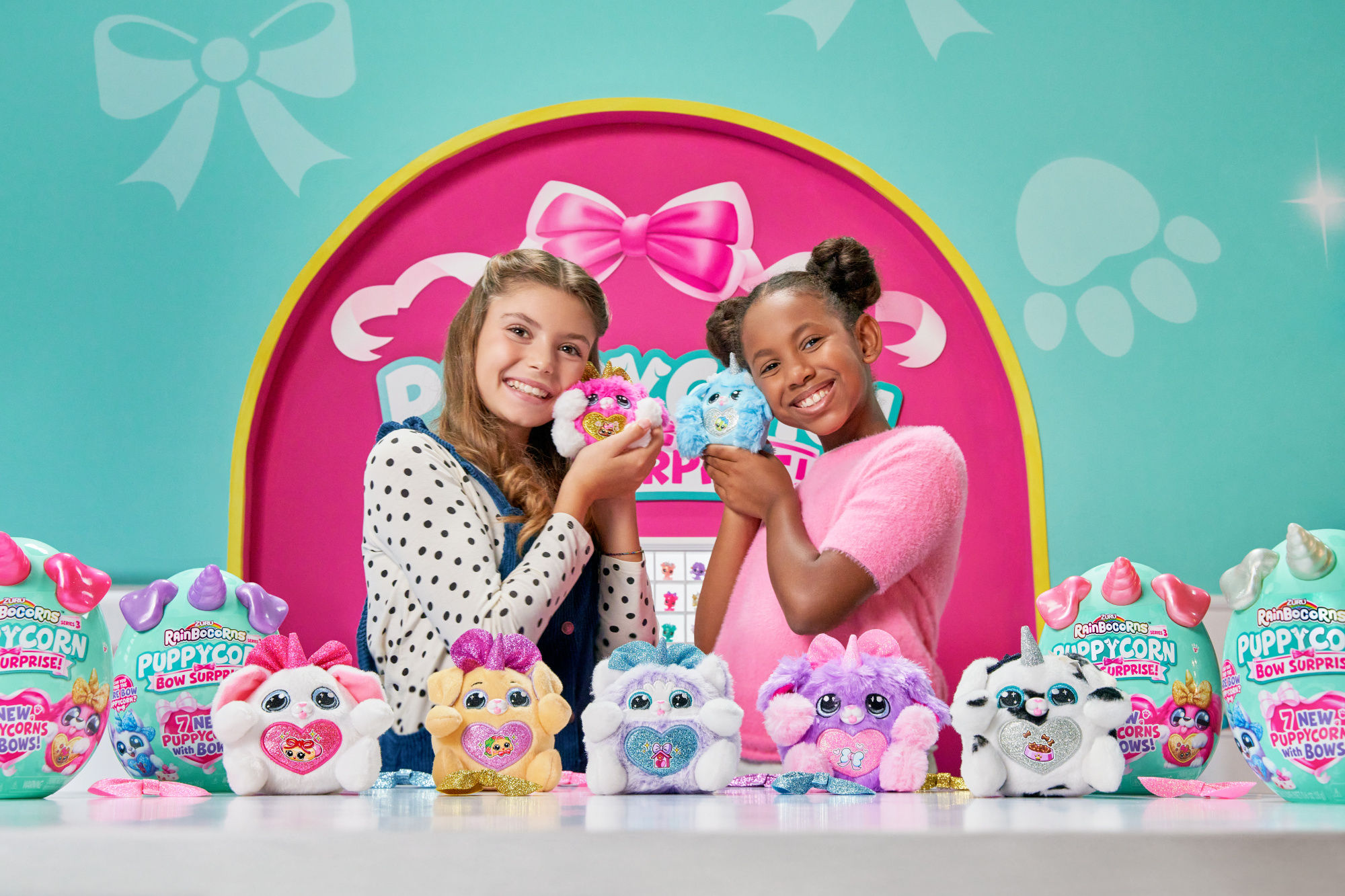 Игровой набор-сюрприз ZURU Rainbocorns Sparkle Puppycorn S6 с акс. в асс.