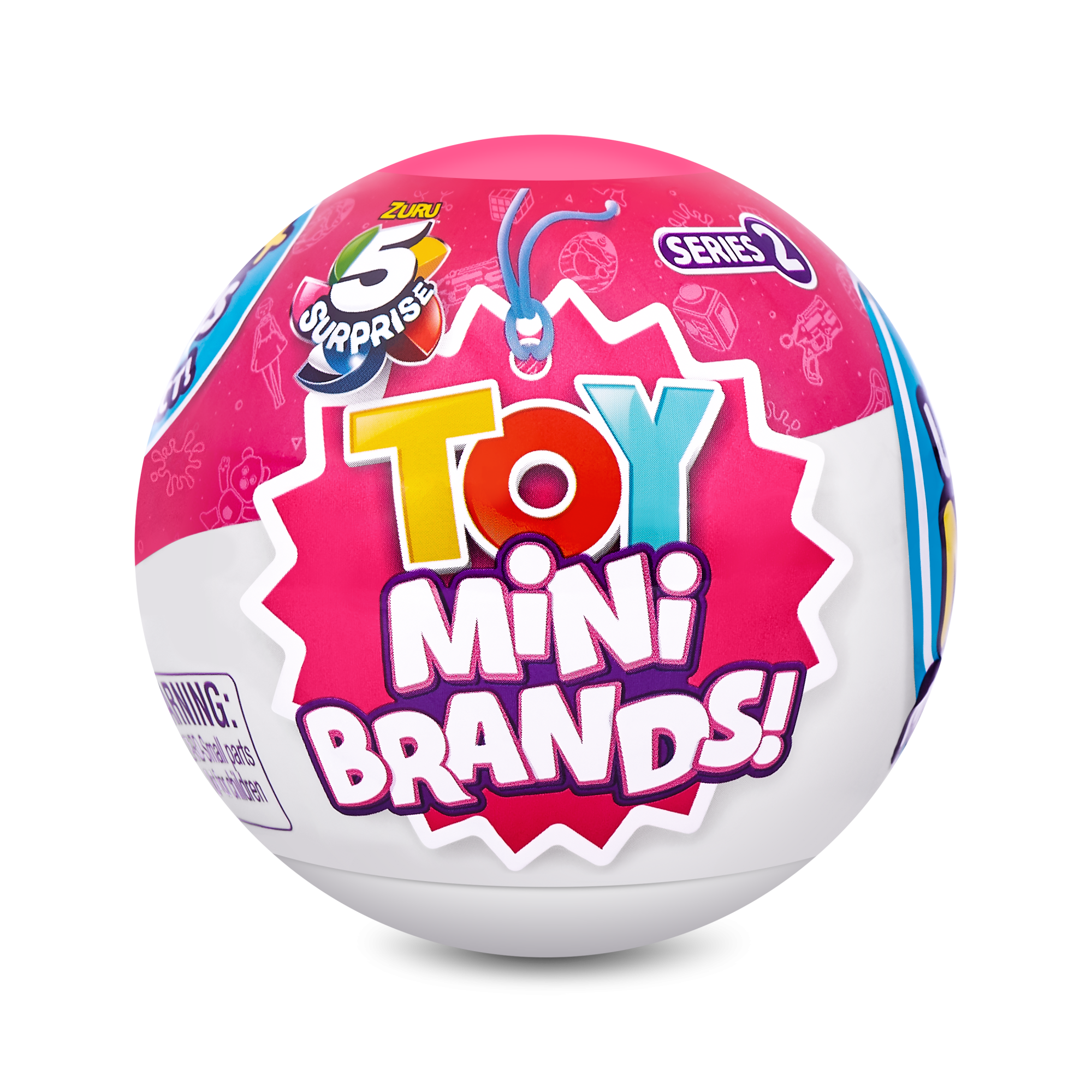 Капсула-сюрприз ZURU 5 Surprise "Игрушечные миниатюры" S2 с акс. в асс., дисплей-бокс 24шт.