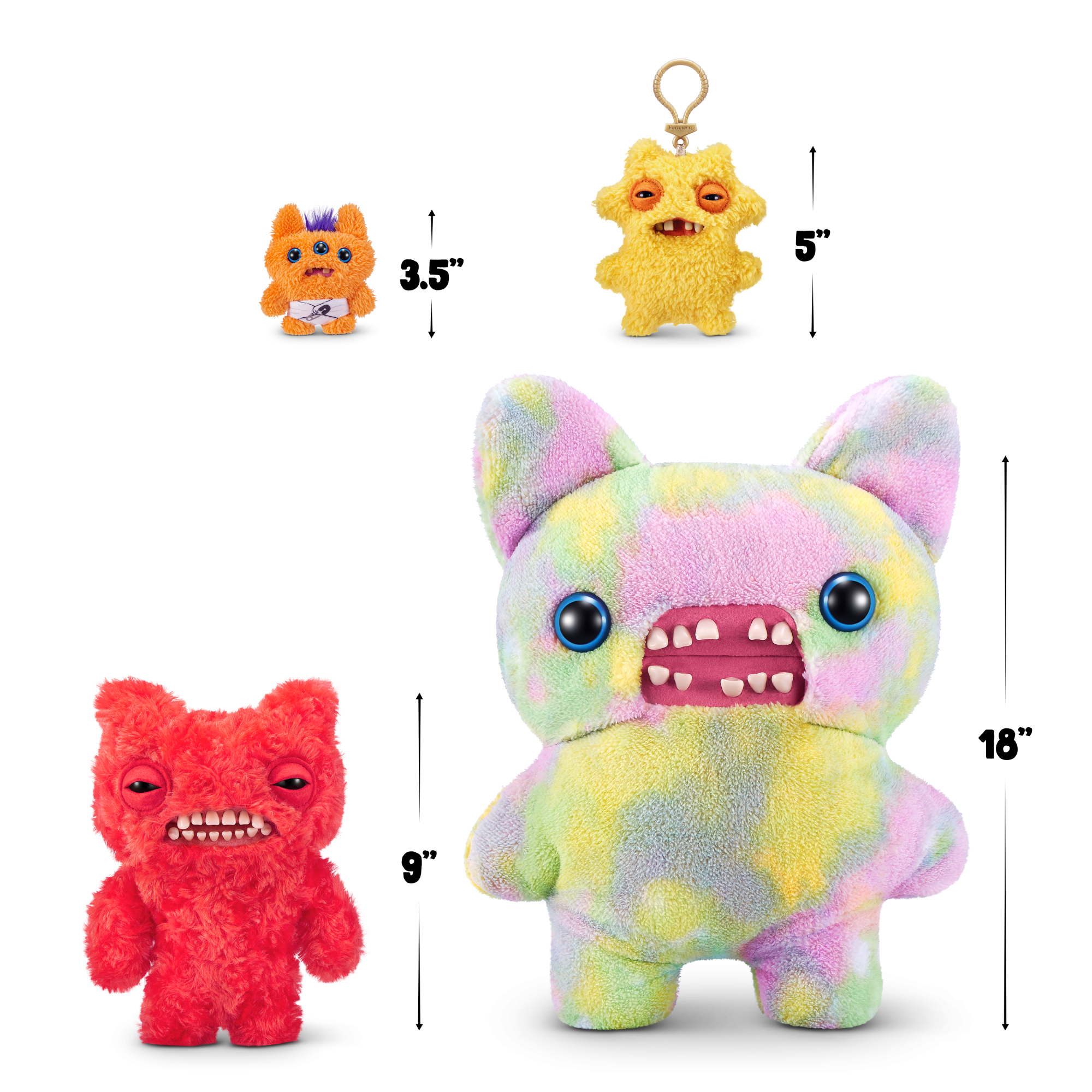 Плюшевая игрушка Zuru Fuggler Glow - Munch Munch - Red