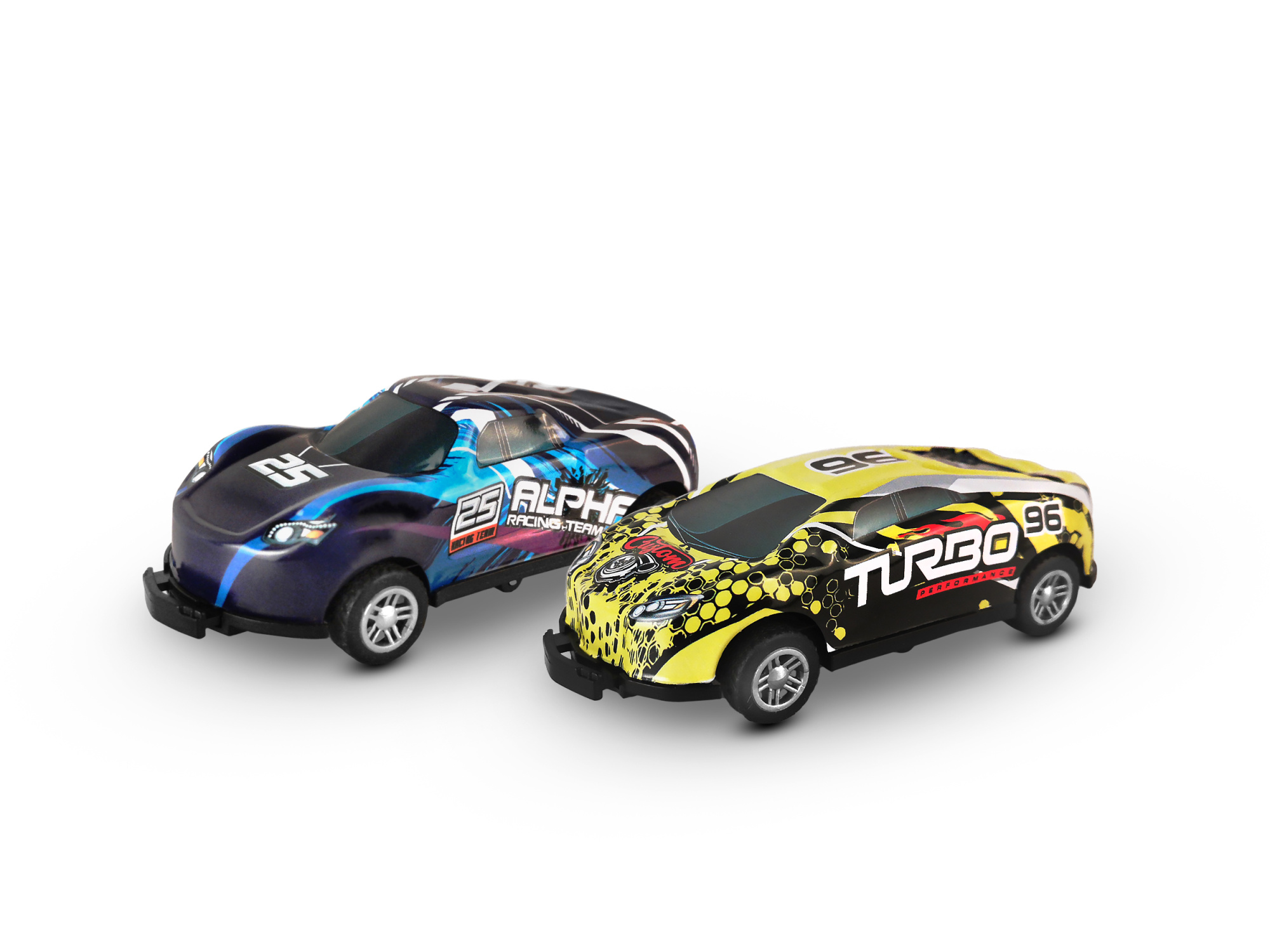 Игрушка-трюковая машинка FlipEms (2 шт),пруж мех