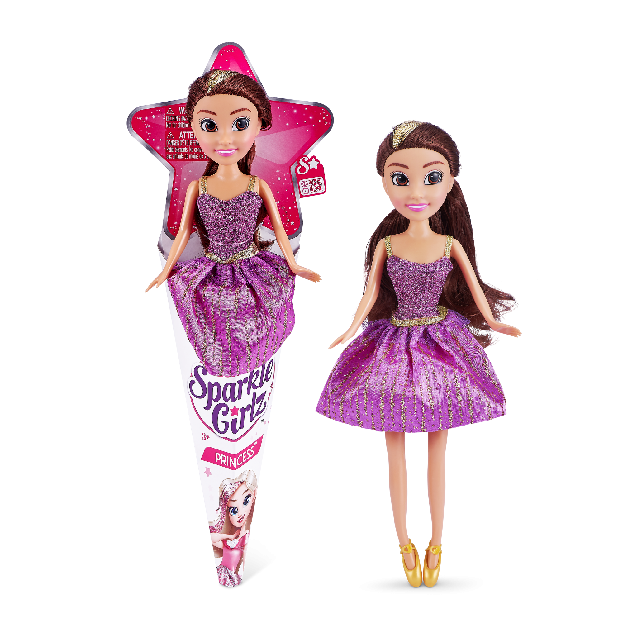 Кукла ZURU Sparkle Girlz "Принцесса" в асс., дисплей-бокс 12шт.