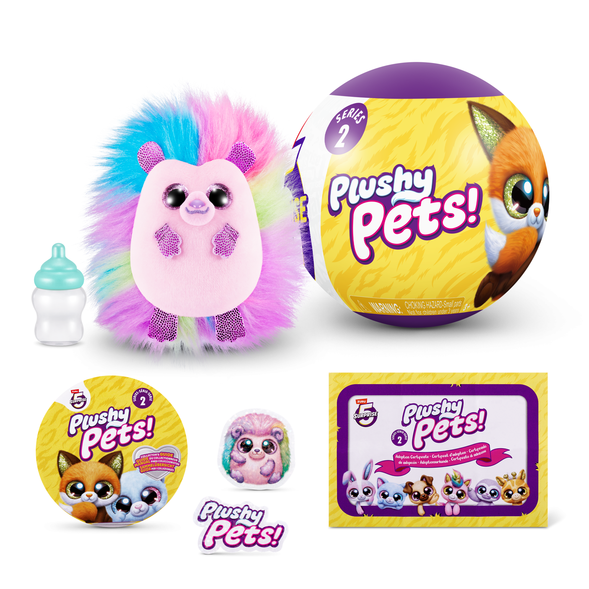 ZURU 5 Surprise "Плюшевые питомцы" S2 с акс. игрушка-сюрприз, дисплей-бокс 13шт.