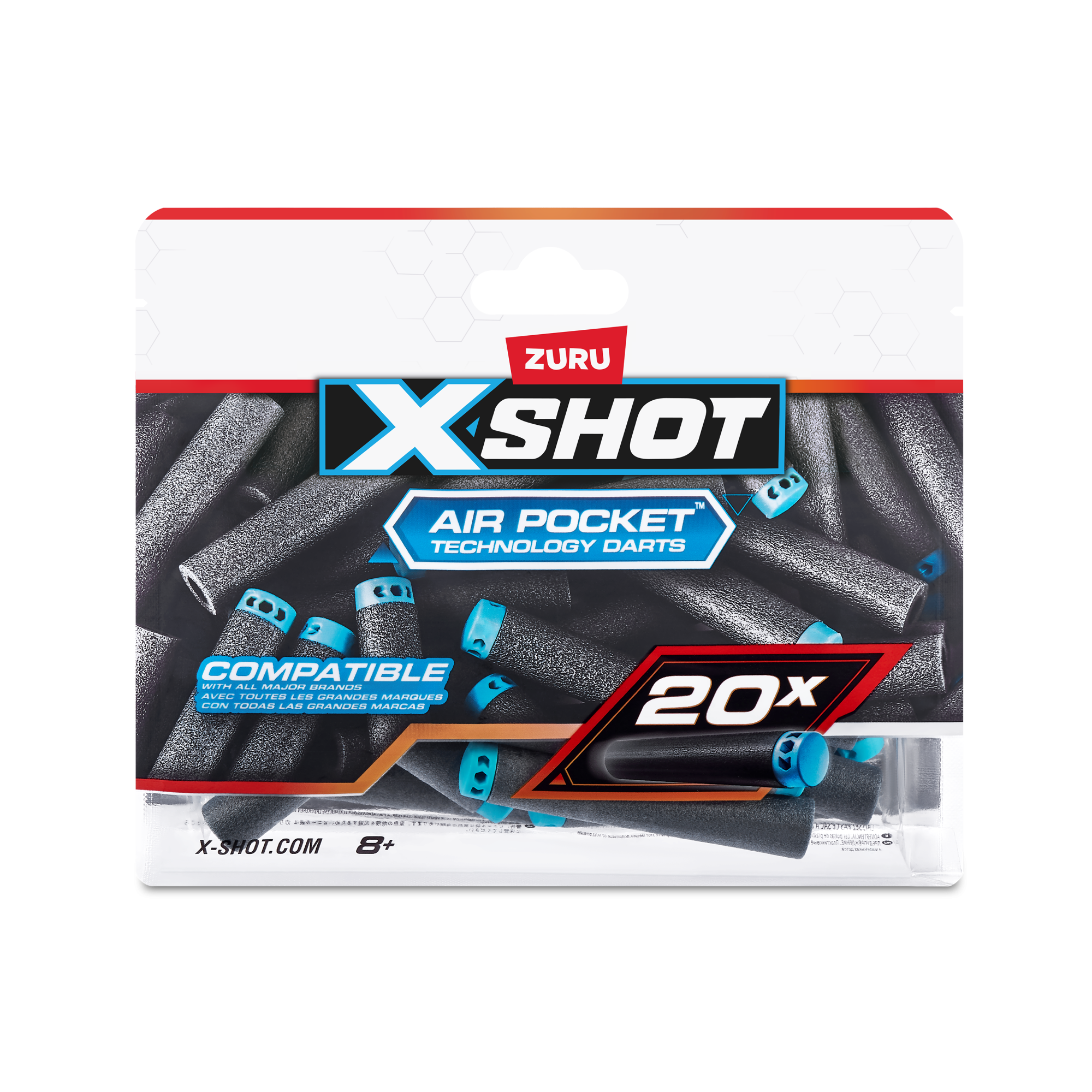 Снаряды для бластера ZURU X-Shot EXCEL, 20шт.