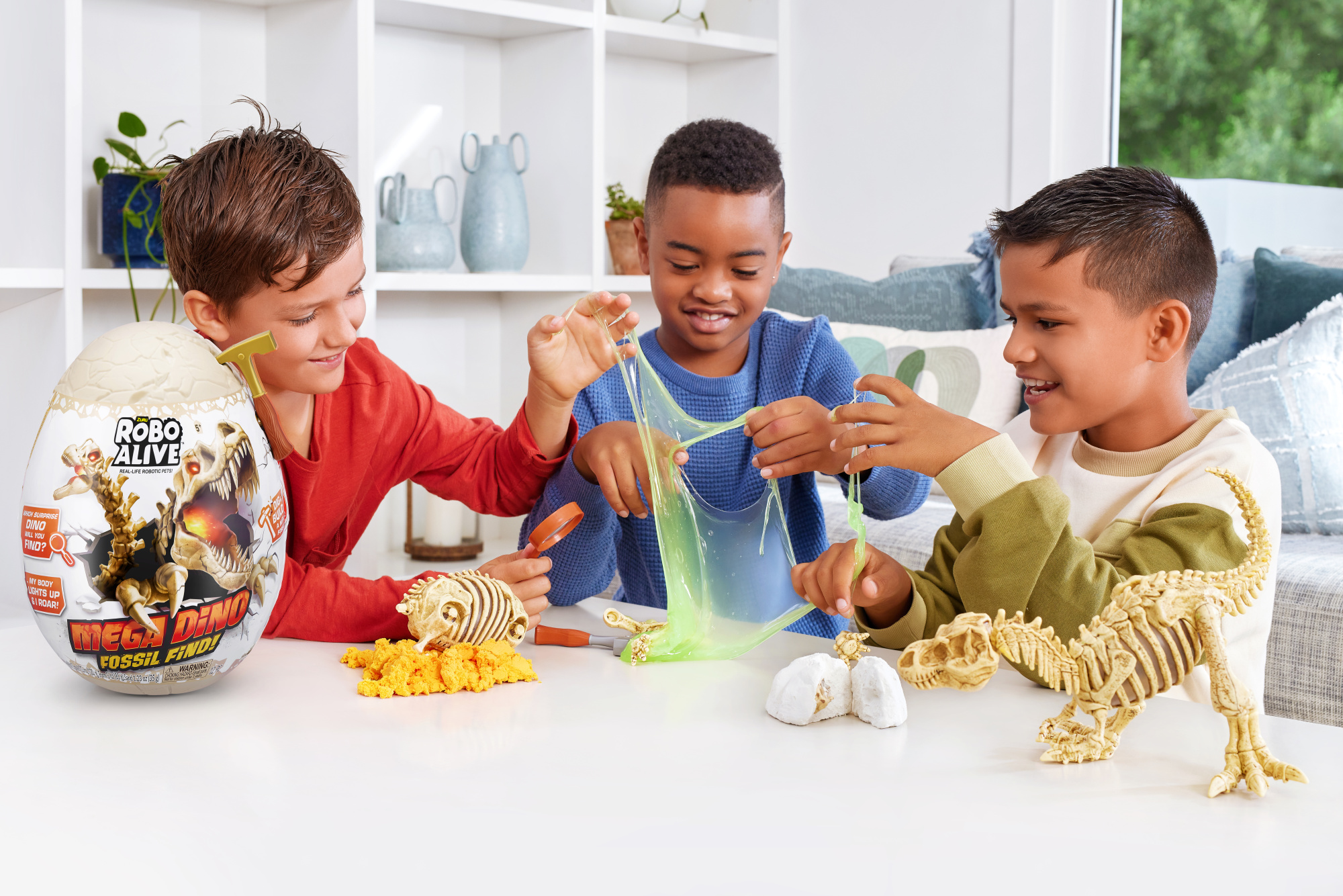 ZURU Robo Alive интерактивный Дино-раскопки Мега, игрушка-сюрприз