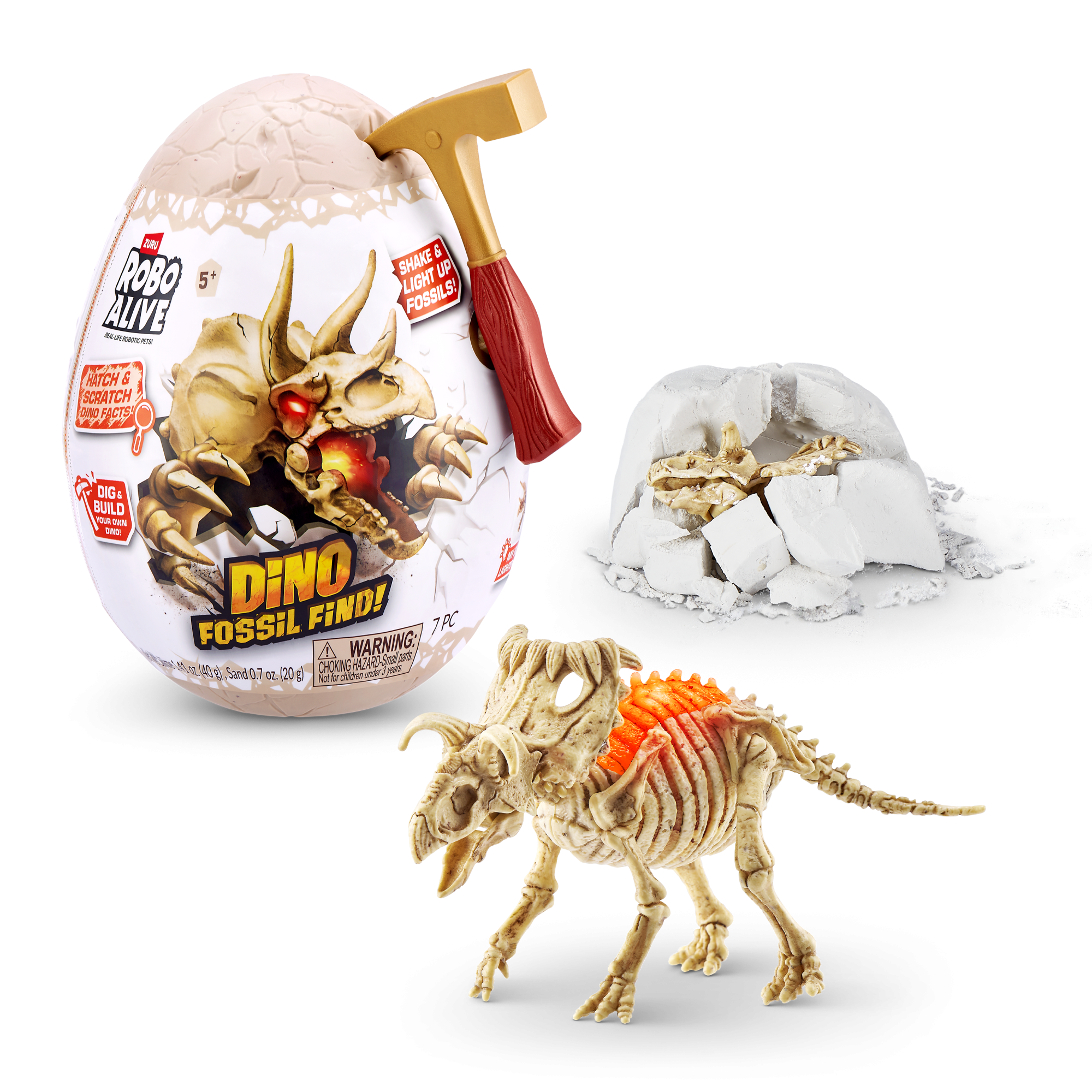 ZURU Robo Alive "Dino Fossil mini", игрушка-сюрприз