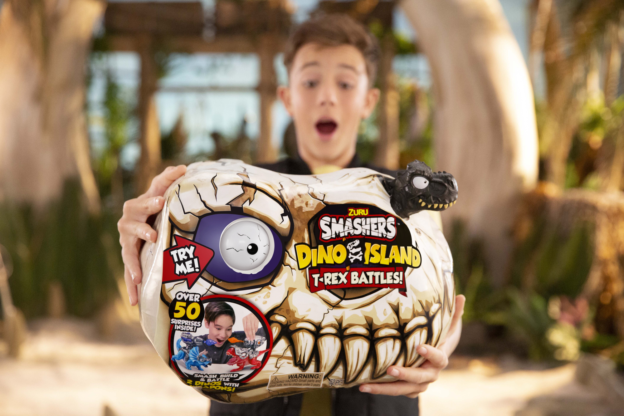 Игрушка Zuru Smashers: "T-Rex Battle", в ассортименте