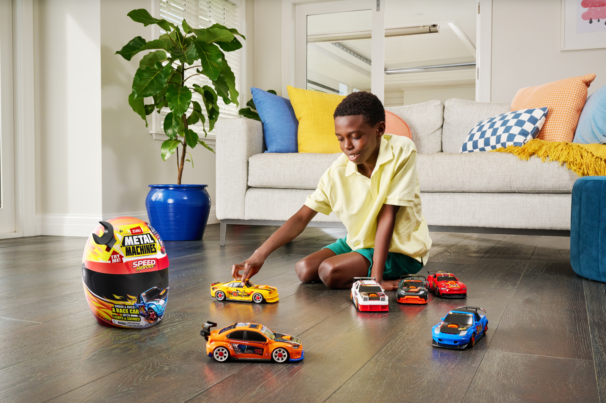 Игровой набор ZURU Metal Machines "Герои скорости" S1