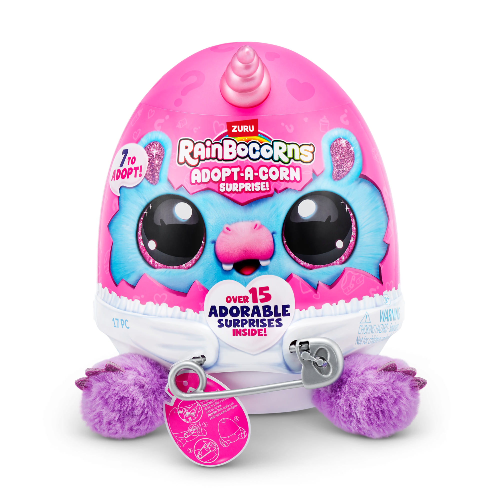 Игровой набор-сюрприз ZURU Rainbocorns Adopt-a-corn  S1 с акс. в асс., малый Игровой набор-сюрприз ZURU Rainbocorns Adopt-a-corn  S1 с акс. в асс., малый