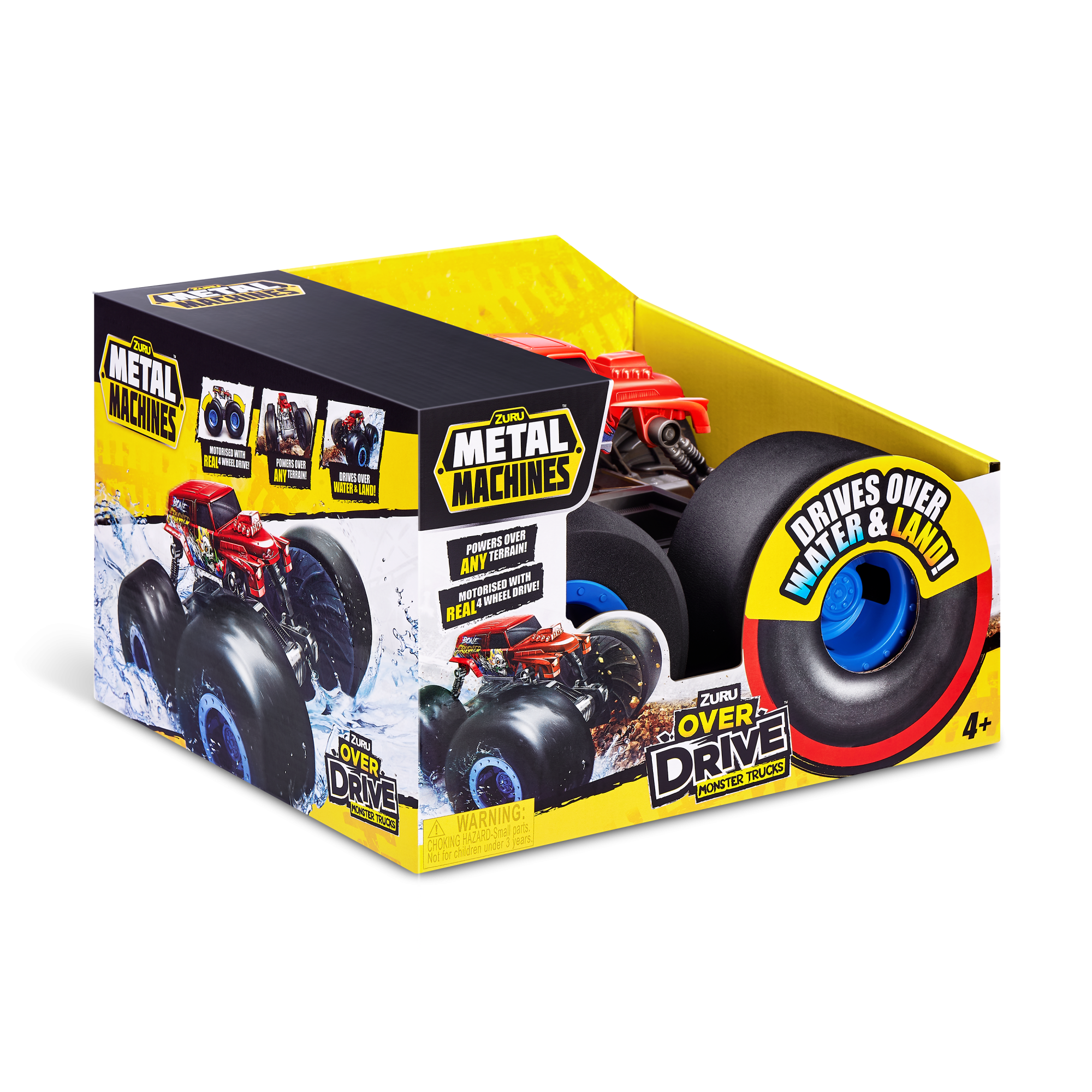 Набор машинок ZURU Metal Machines Overdrive S1 в асс., серия В Набор машинок ZURU Metal Machines Overdrive S1 в асс., серия В