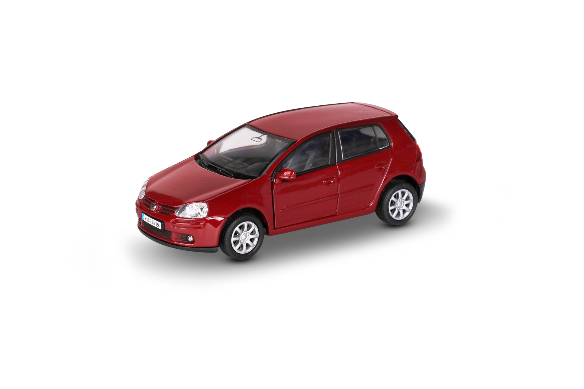 Машинка WELLY 1:38 Volkswagen Golf V, пруж. мех., цвет в асс.