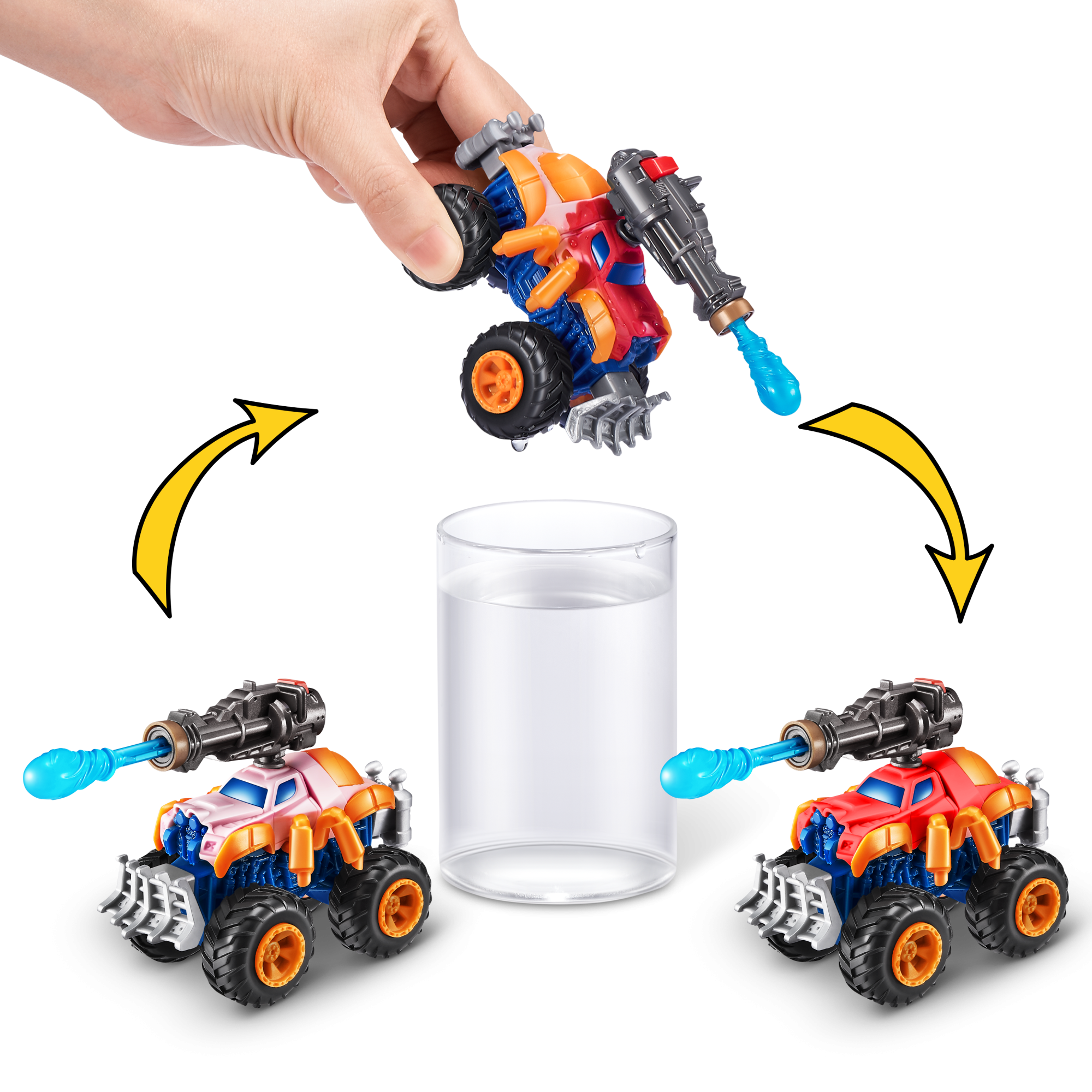 Капсула-сюрприз ZURU 5 Surprise "Монстр-траки" S3 с акс. в асс., дисплей-бокс 13шт.