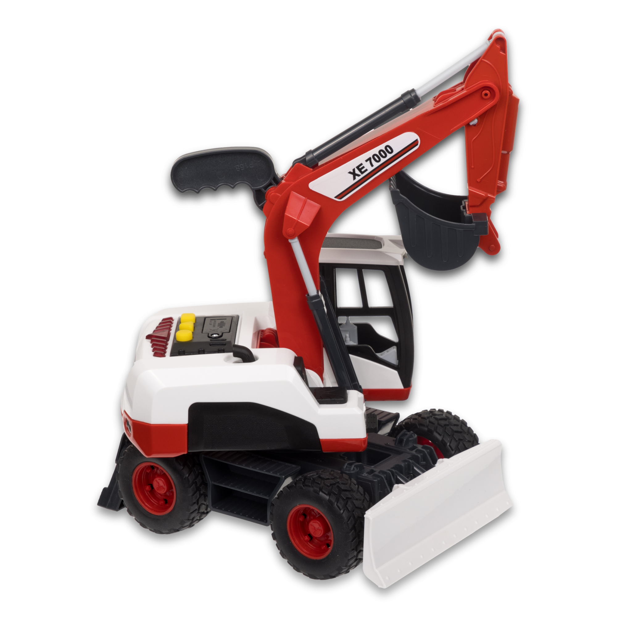 Игрушка-экскаватор KID ROCKS, масштаб 1:12,со звуком и светом Игрушка-экскаватор KID ROCKS, масштаб 1:12,со звуком и светом