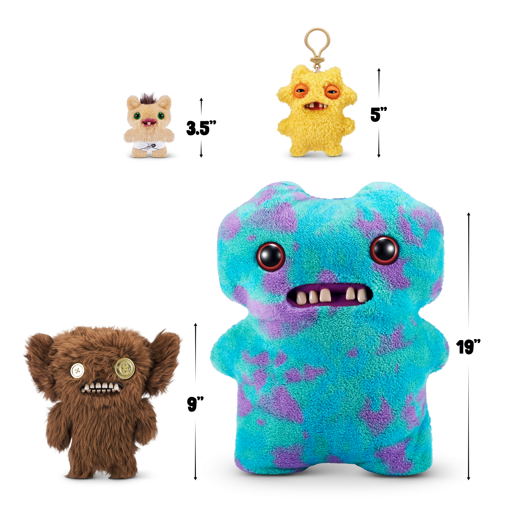 Плюшевая игрушка Zuru Fuggler Grumpy Grumps - Eyes