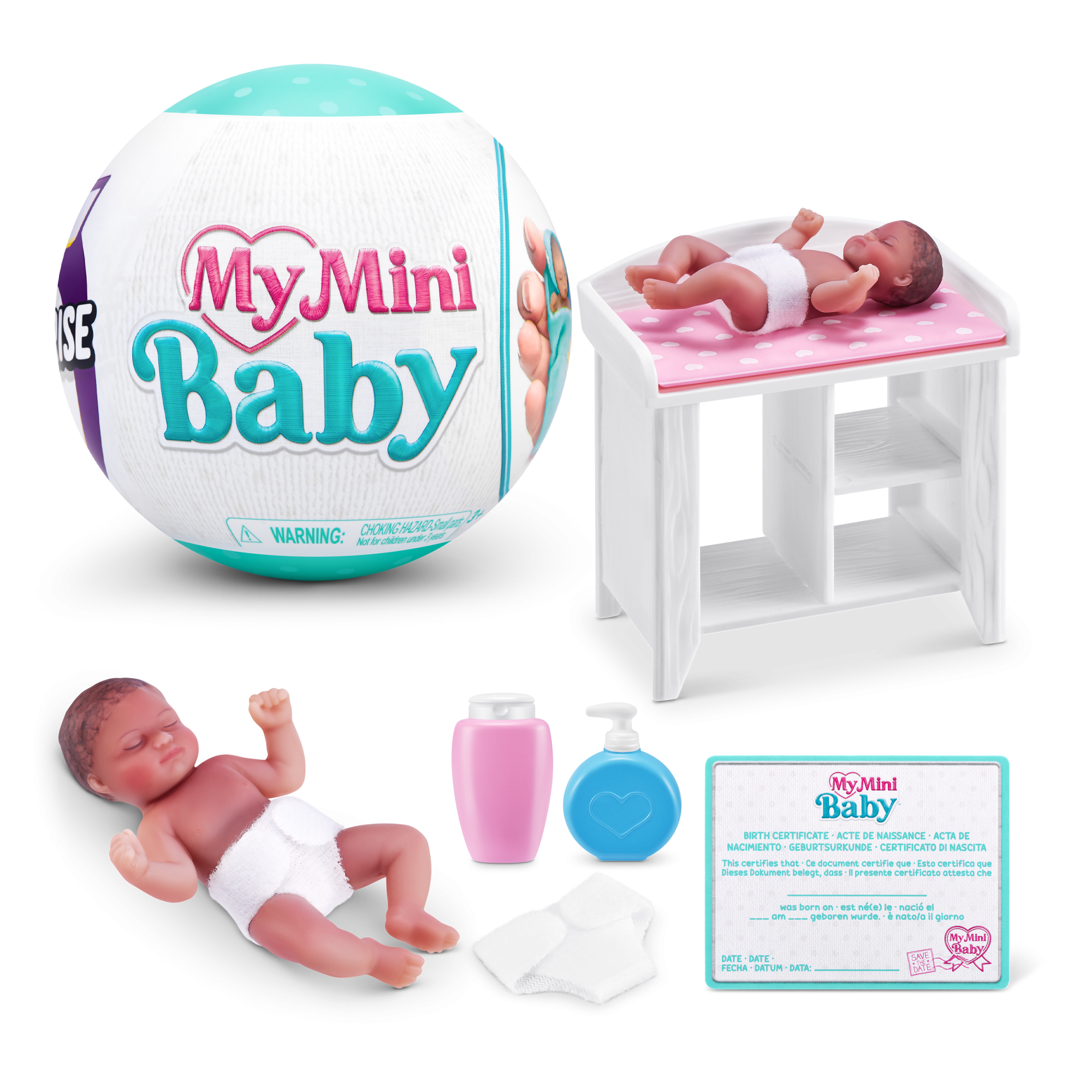 Капсула-сюрприз ZURU 5 Surprise "Мой малыш" S1 с акс. в асс., дисплей-бокс 13шт.