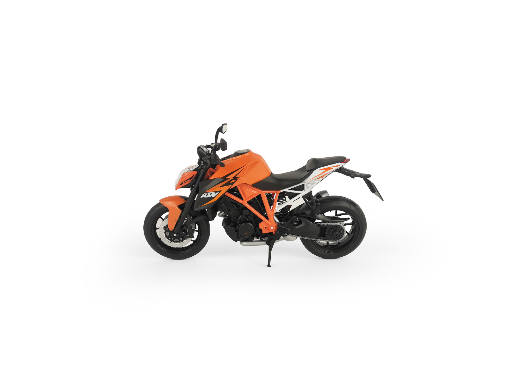 Мотоцикл WELLY 1:10 KTM 1290 SUPER DUKE R, оранжевый