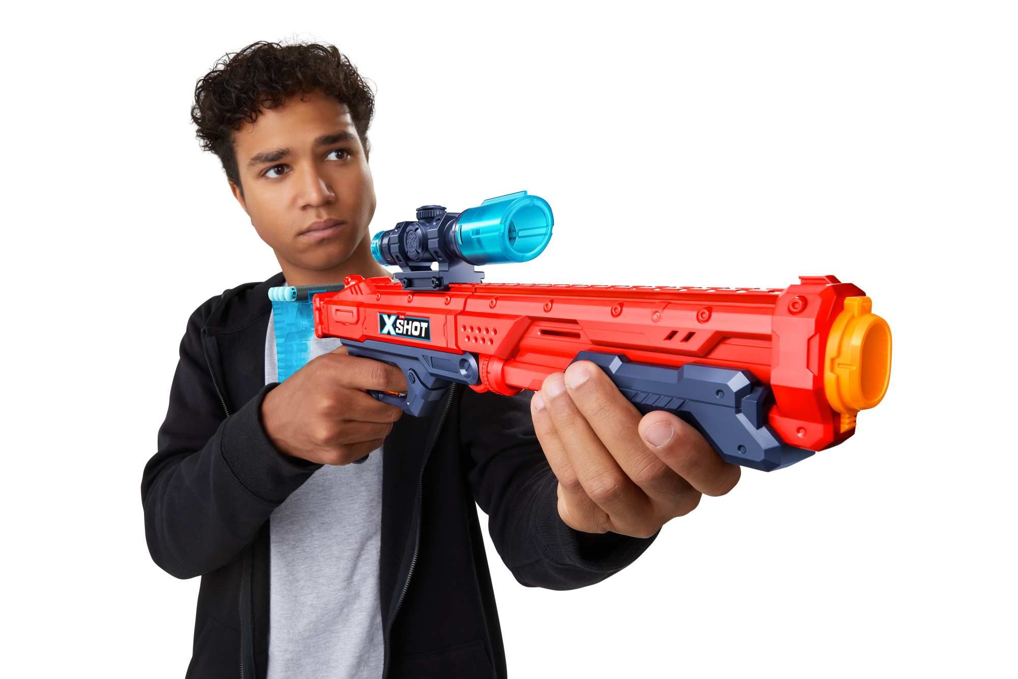 Игровой набор ZURU X-Shot EXCEL Комбо (бластеры 2х Хоукай + 2х Микро v2.0, 24 снаряда)