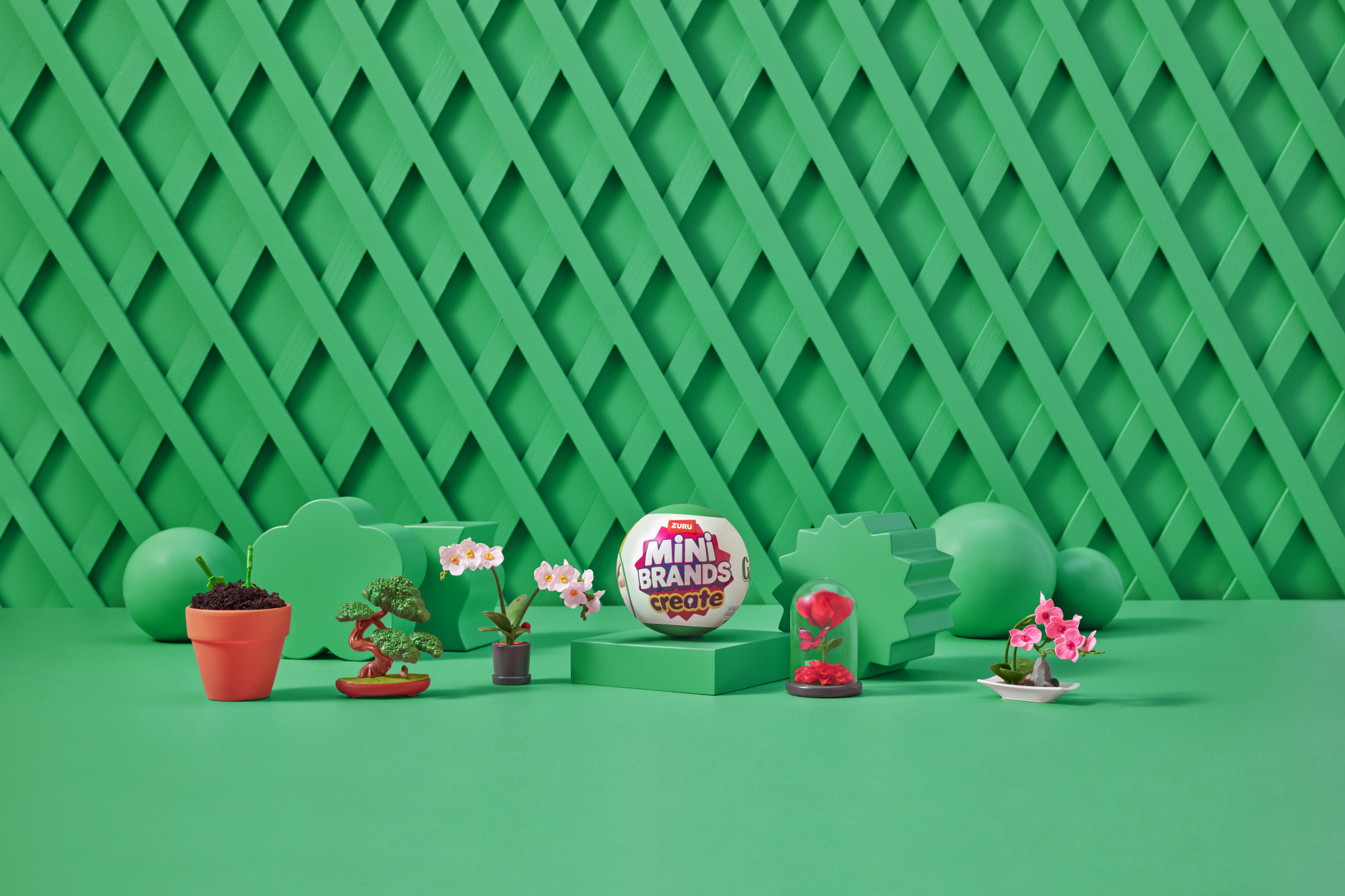 Игровой набор ZURU Mini Create Garden Capsule «Шар-сюрприз» в непрозрачной упаковке