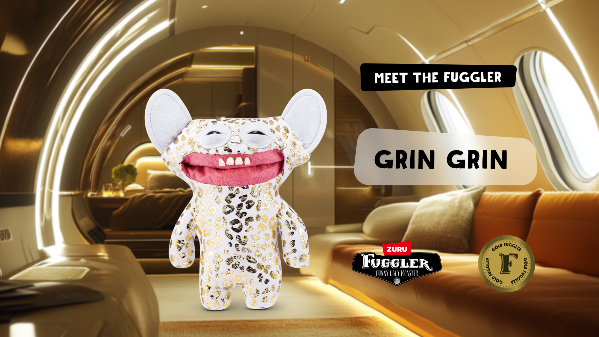 Плюшевая игрушка Zuru Fuggler Grin Grin