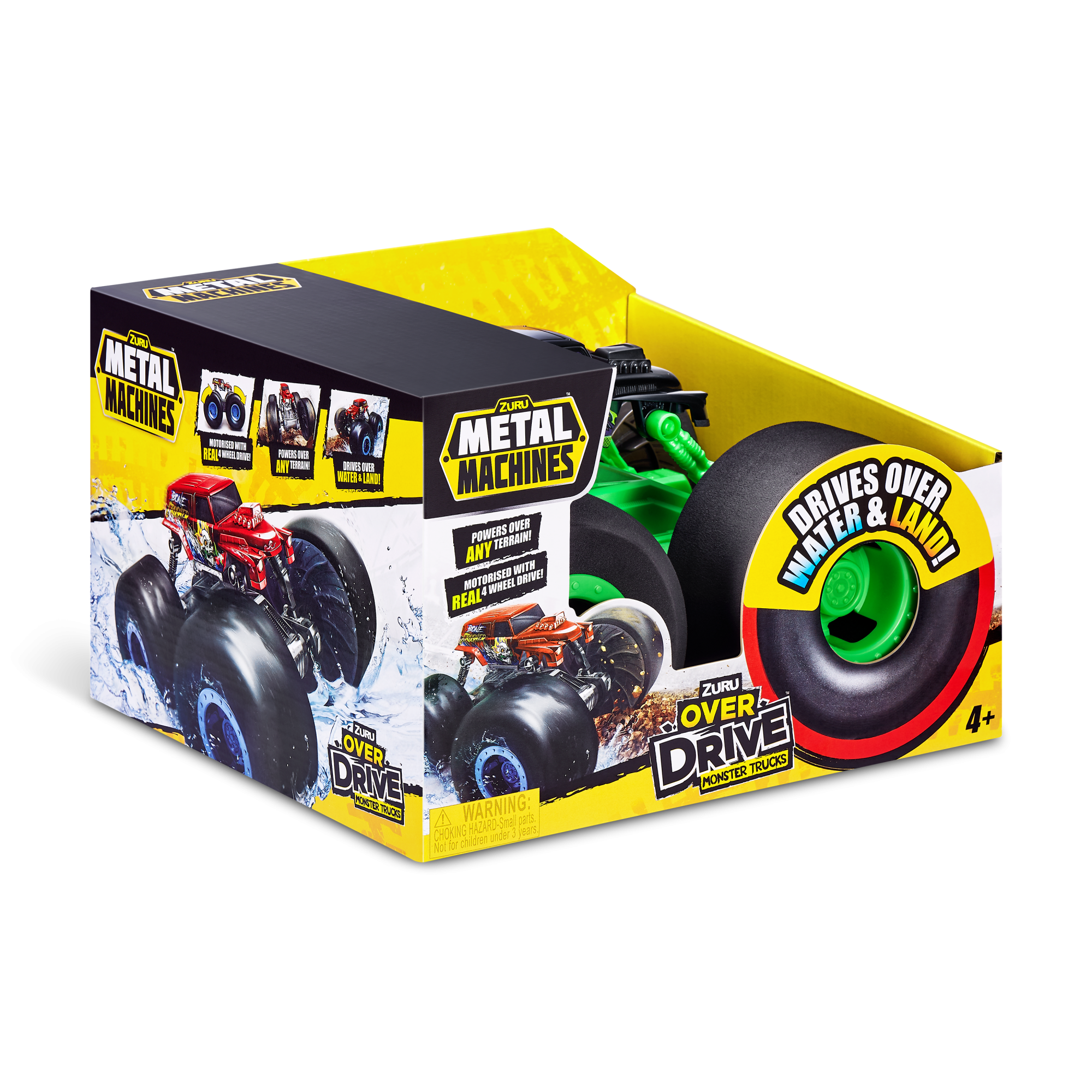 Набор машинок ZURU Metal Machines Overdrive S1 в асс., серия А