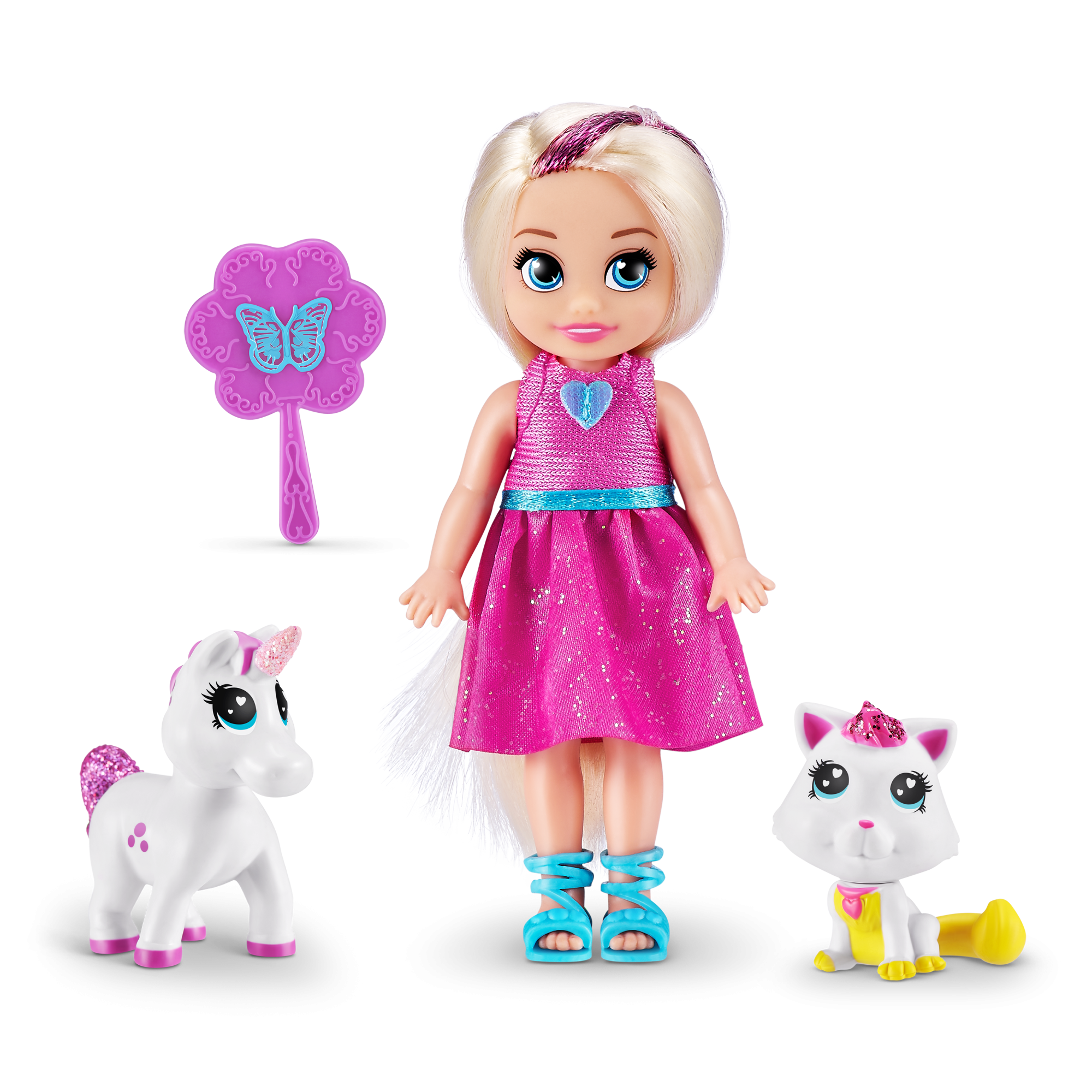 Игровой набор ZURU Sparkle Girlz "Принцесса с питомцами" в асс.