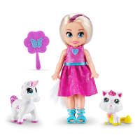Игровой набор ZURU Sparkle Girlz "Принцесса с питомцами" в асс.