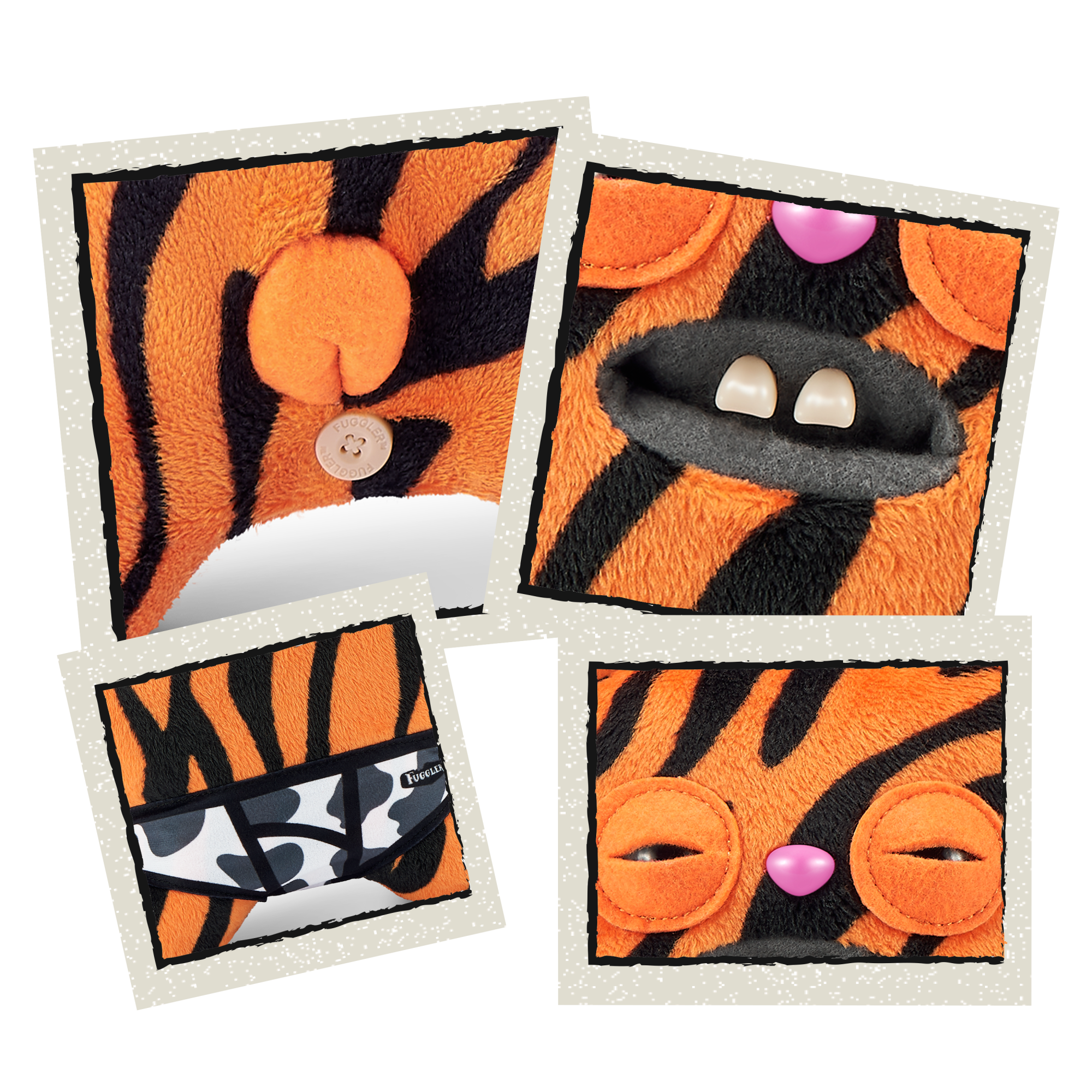 Плюшевая игрушка Zuru Fuggler RABID RABBIT - Tiger / Orange Плюшевая игрушка Zuru Fuggler RABID RABBIT - Tiger / Orange