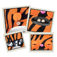 Плюшевая игрушка Zuru Fuggler RABID RABBIT - Tiger / Orange Плюшевая игрушка Zuru Fuggler RABID RABBIT - Tiger / Orange