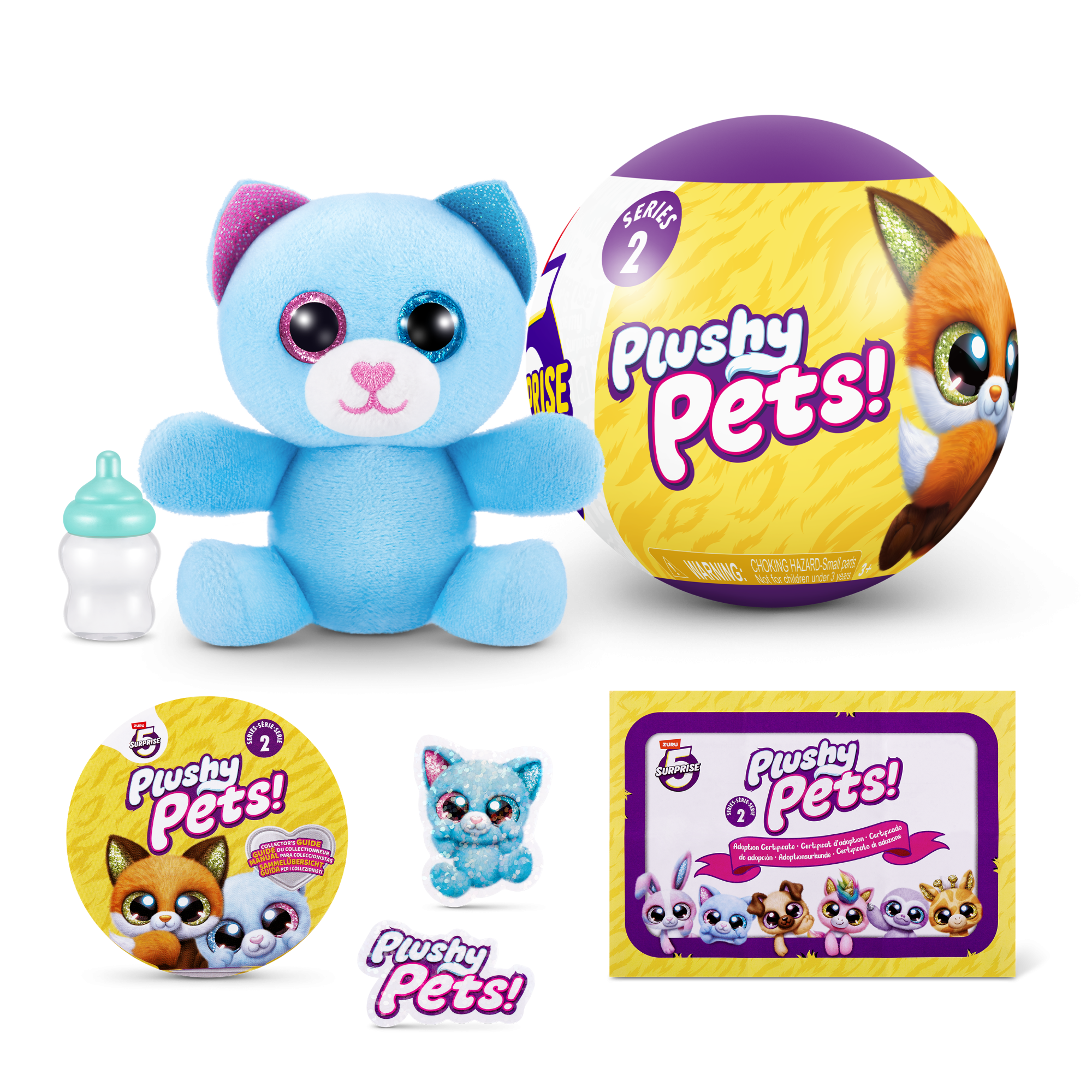 ZURU 5 Surprise "Плюшевые питомцы" S2 с акс. игрушка-сюрприз, дисплей-бокс 13шт.